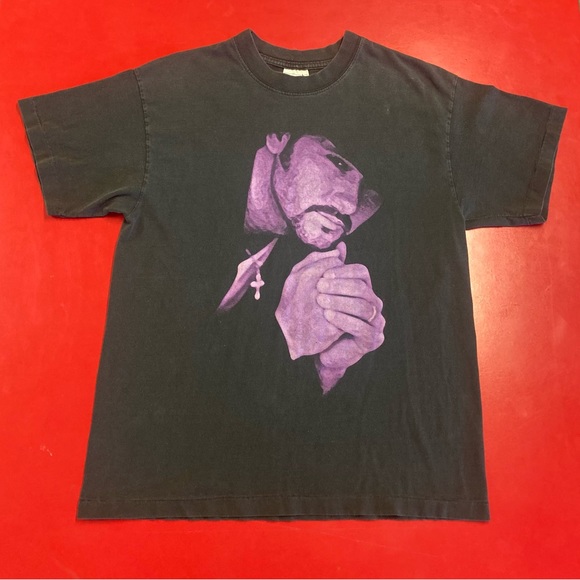 Vintage 1997 Tim McGraw It’s Your Love Single Stitch Black Graphic T-Shirt Large - Picture 1 of 7